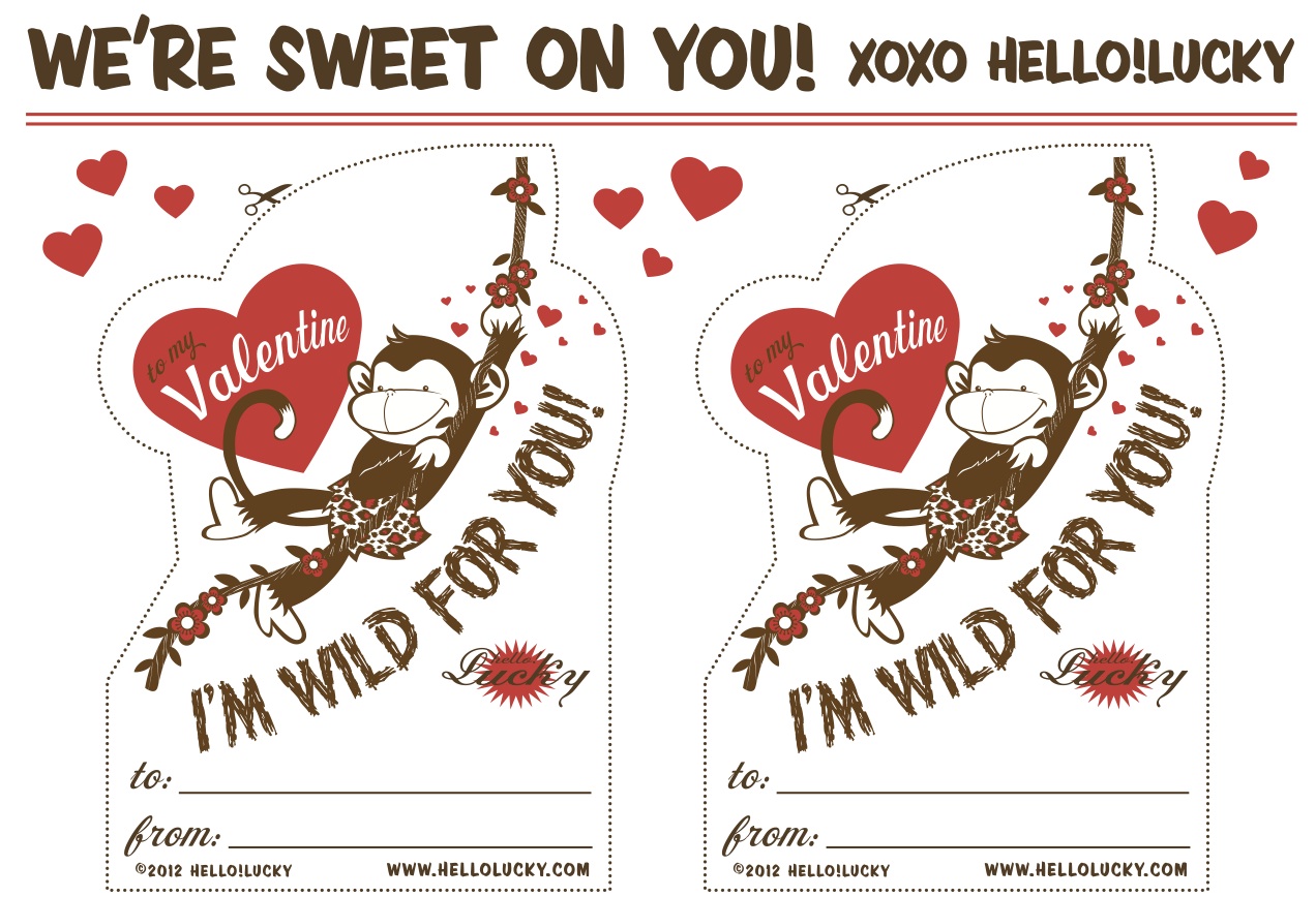 Printable Valentines Day Exchange Cards Valentine Cards Exchange Girls Boys Valentines Amy Party