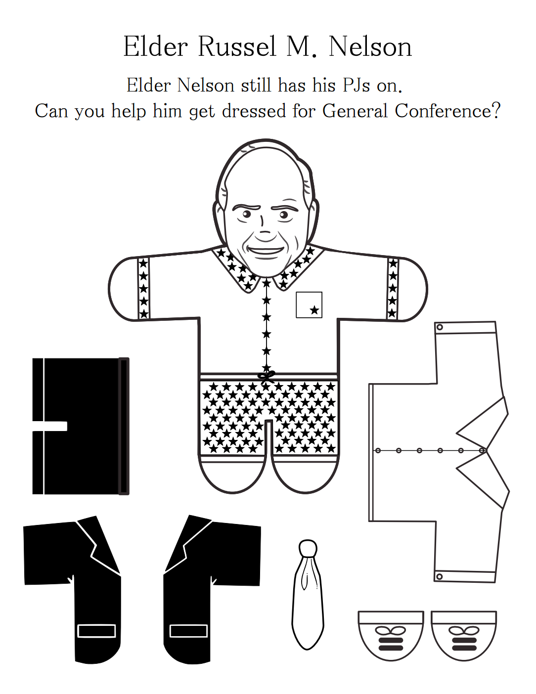 10 Free General Conference Printables for Toddlers & Young Children