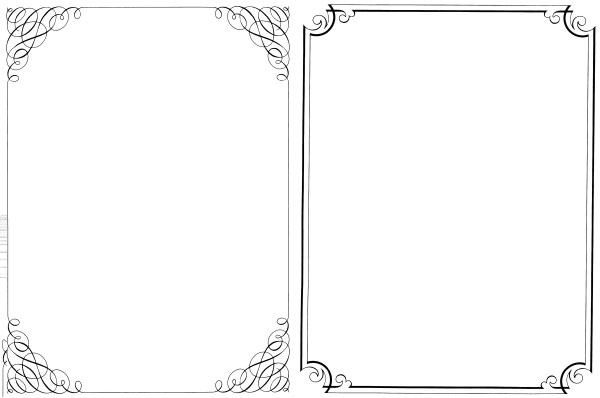 free vintage clip art borders - photo #44