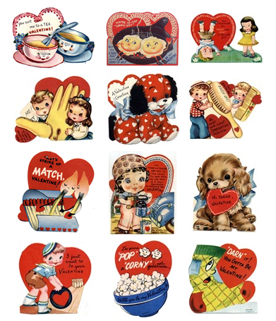 Free Vintage Kids Valentine Cards