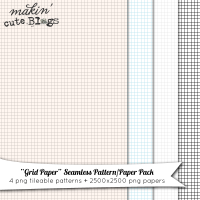 Free Grid Paper Seamless Pattern and Paper Pack