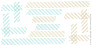 Striped Paper Tape Freebie