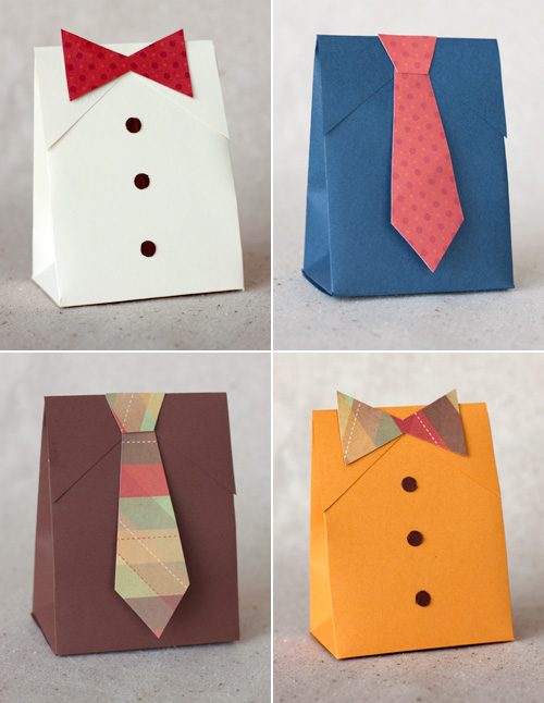 Free Father's Day Favor Box Template