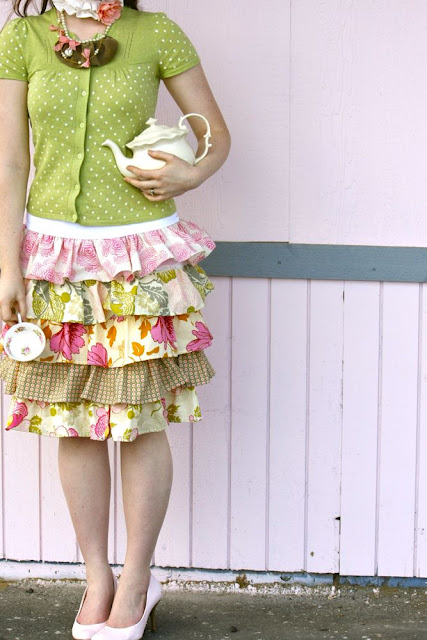 Free Woman's Ruffle Skirt Pattern