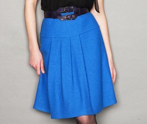 Free Woman's Skirt Pattern: A-line, knee-length