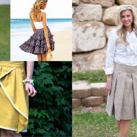 15 Free Knee Length Skirt Patterns & Instructions for Adult Women. These are AMAZING! Can NOT believe that they are FREE!