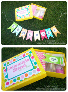 Free Lemonade Stand In A Box Printable