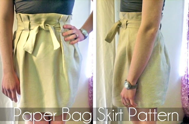 Free Paper Bag Skirt Pattern