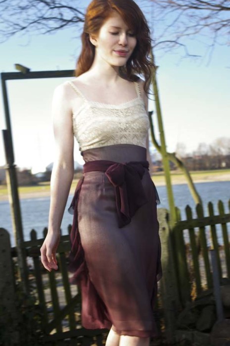 Free Pattern: High Waist, Knee Length, Elegant