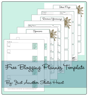 Free Blogging Planner Template