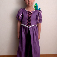 Free Rapunzel Dress Pattern and Tutorial