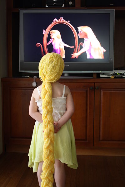 Free Rapunzel Wig Instructions