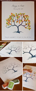 Free Wedding Fingerprint Tree