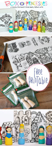 Free Box O' Princesses Printable and Tutorial