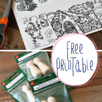 Free Box O' Princesses Printable and Tutorial