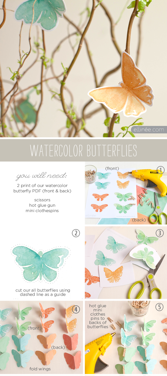 Free Butterfly Printables