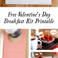 Free Valentines Day Breakfast Kit Printable