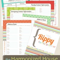 Free Printable Family Planner