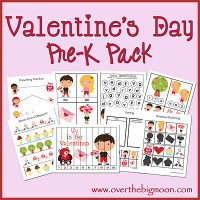 Free Preschool - Kindergarten Valentine's Day Printables