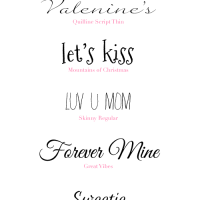 10 Free Valentine's Day Fonts