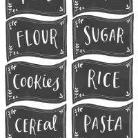 Free Pantry Labels