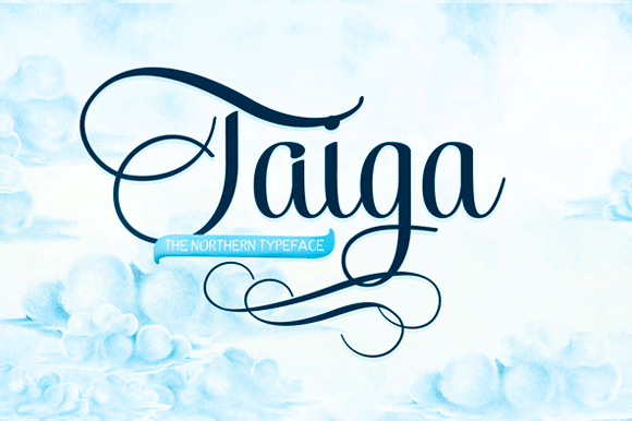 Free for a Limited Time!  Taiga Font