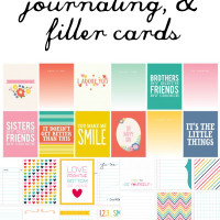 250 FreeProject Life Journaling Cards