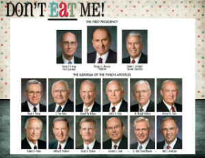 Don't Eat Me - General Conference Printable Game