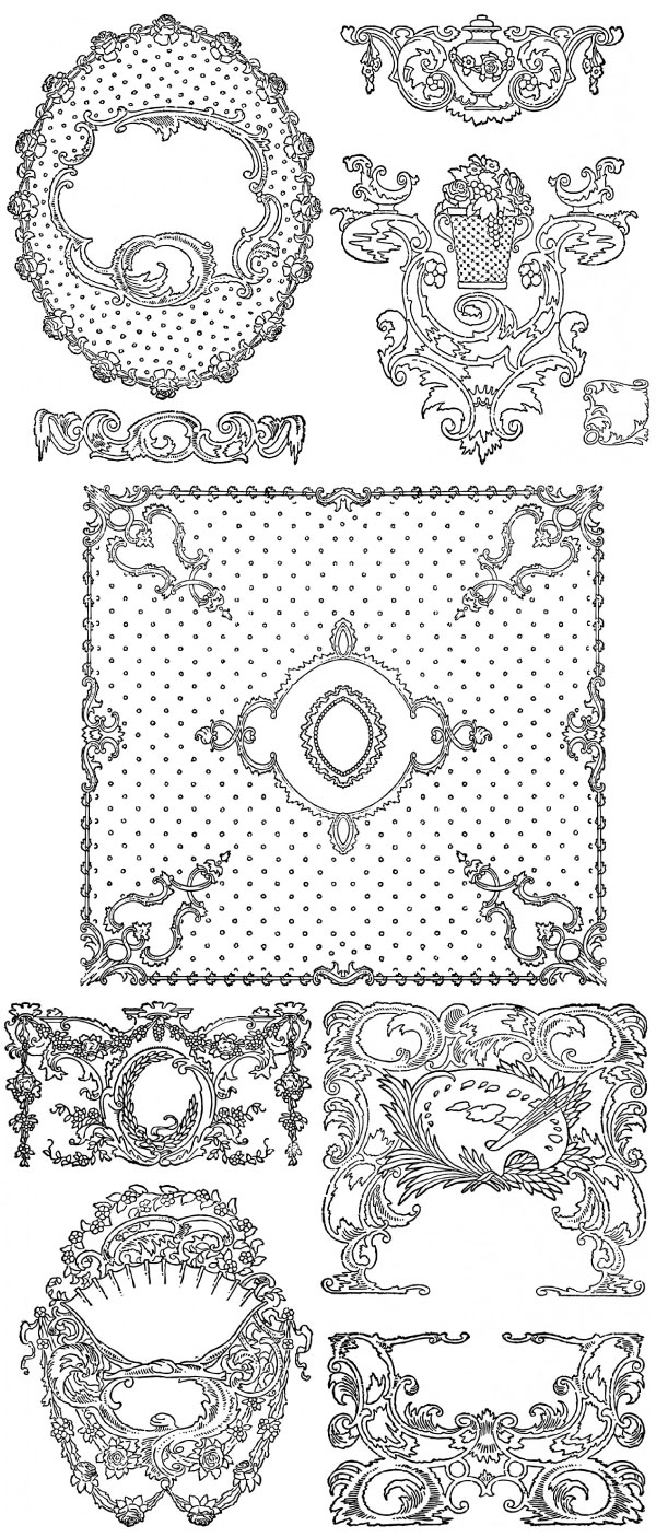 Free Vintage Frames And Ornaments
