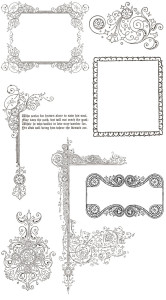 Free Vintage Ornament Border Frames