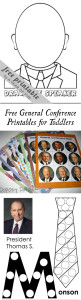 General Conference Free Printables For Toddlers