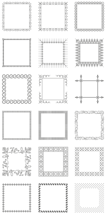 Free Vintage Borders & Frames