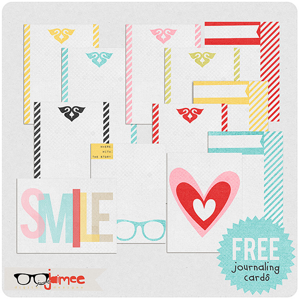 free journaling cards