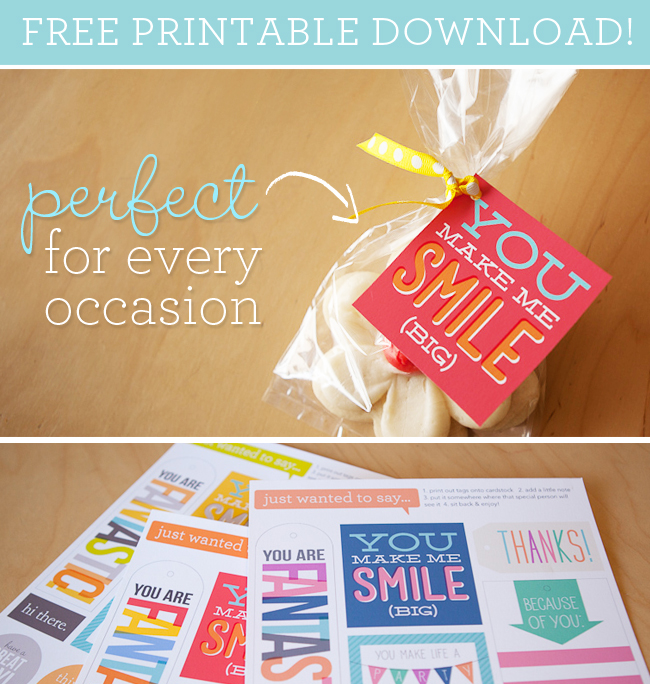 Free Printable Gift Tags for all Occasions