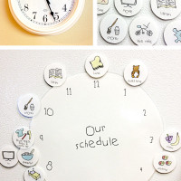 Free Printable Kids Clock Schedule