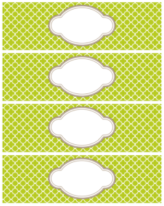 Free Printable Labels that are Editable