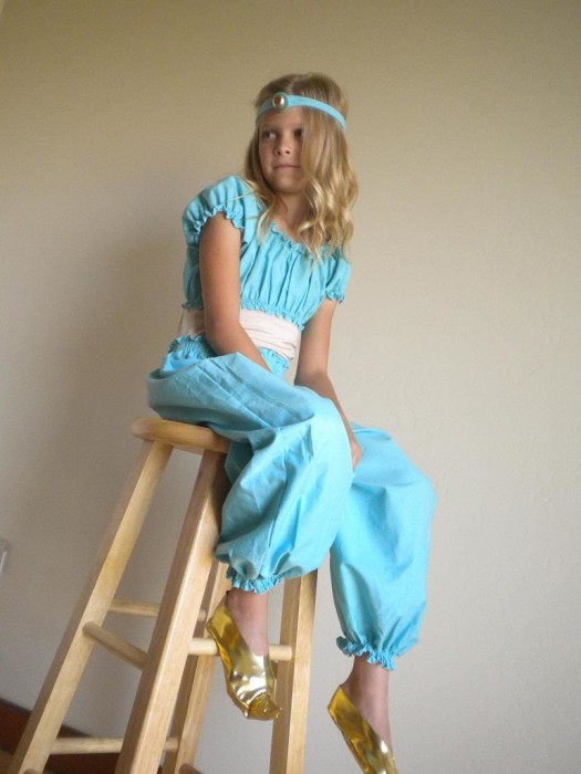 DIY Modest Princess Jasmine Tutorial