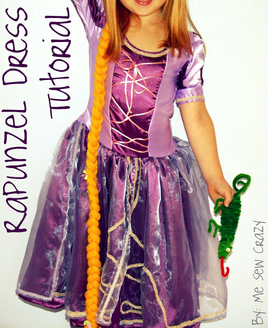 Rapunzel Dress Tutorial