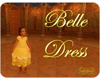 DIY Belle Costume Tutorial