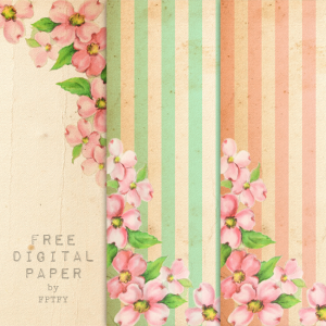 free digital scrapbooking paper by FPTFY