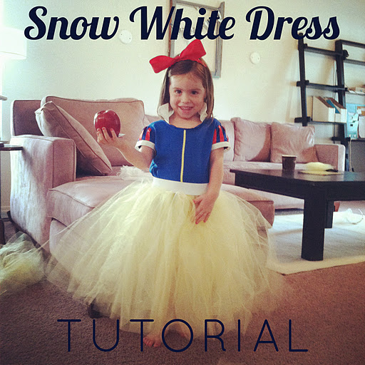 Snow White Dress Tutorial