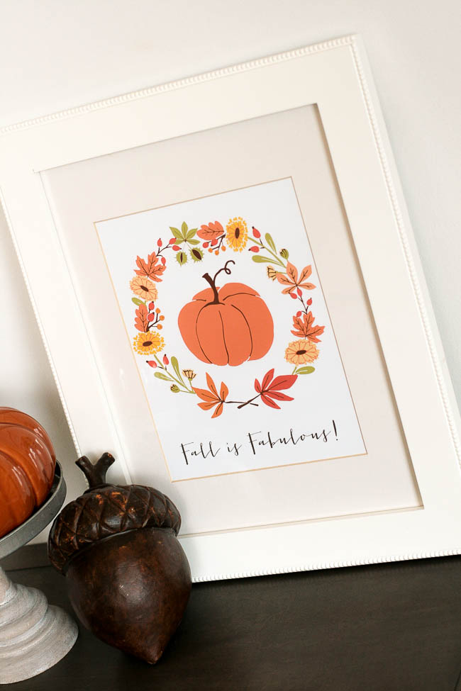 Free Fall Wall Art Printable