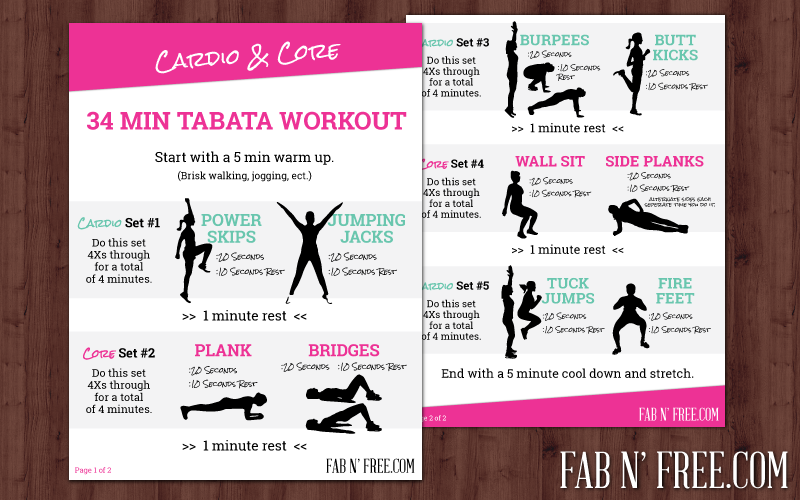 15 Minute Workouts that start with n 