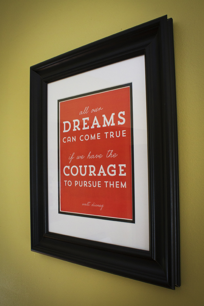 Free Printable Walt Disney Quote