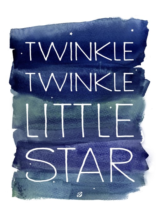Twinkle Twinkle Little Star Free Printable