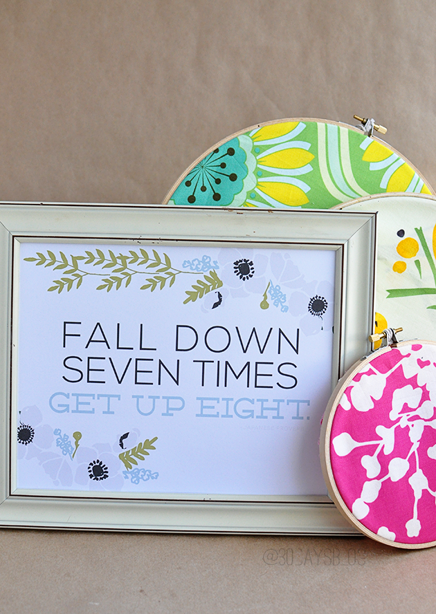 fall down quote printable