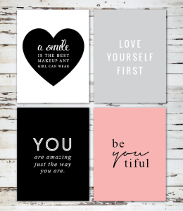 Love Yourself Free Printable Wall Art