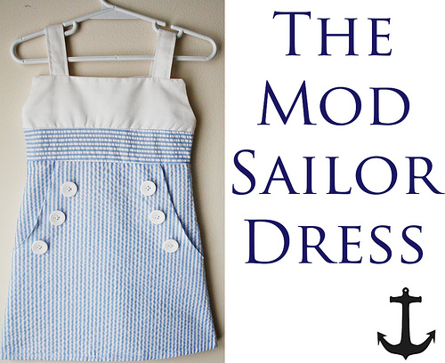 The Mod Sailor Dress Tutorial