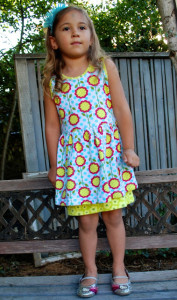 Free Peep Hem Dress Pattern