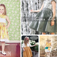 15 Free Little Girl Dress Patterns // fabnfree.com
